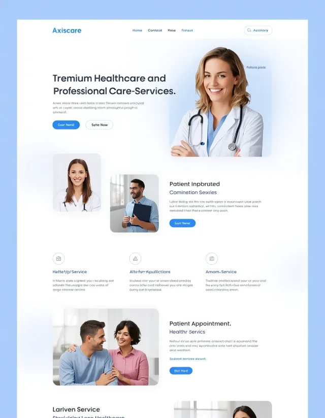 Recent client website project 3