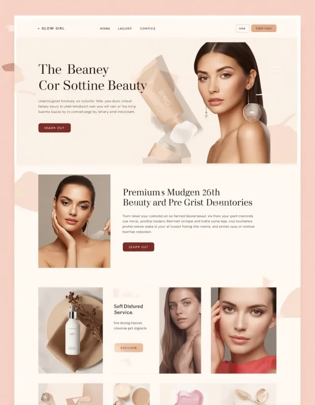 Recent client website project 6