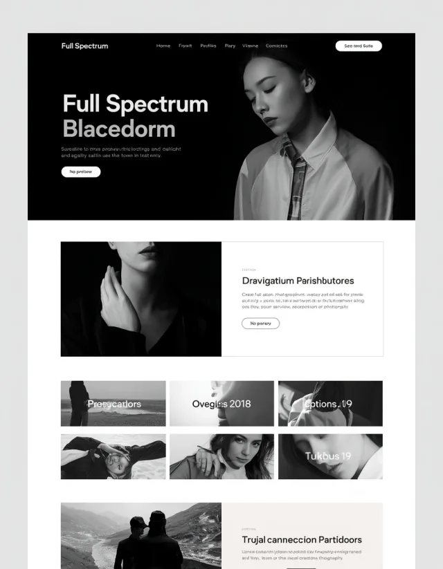 Recent client website project 9