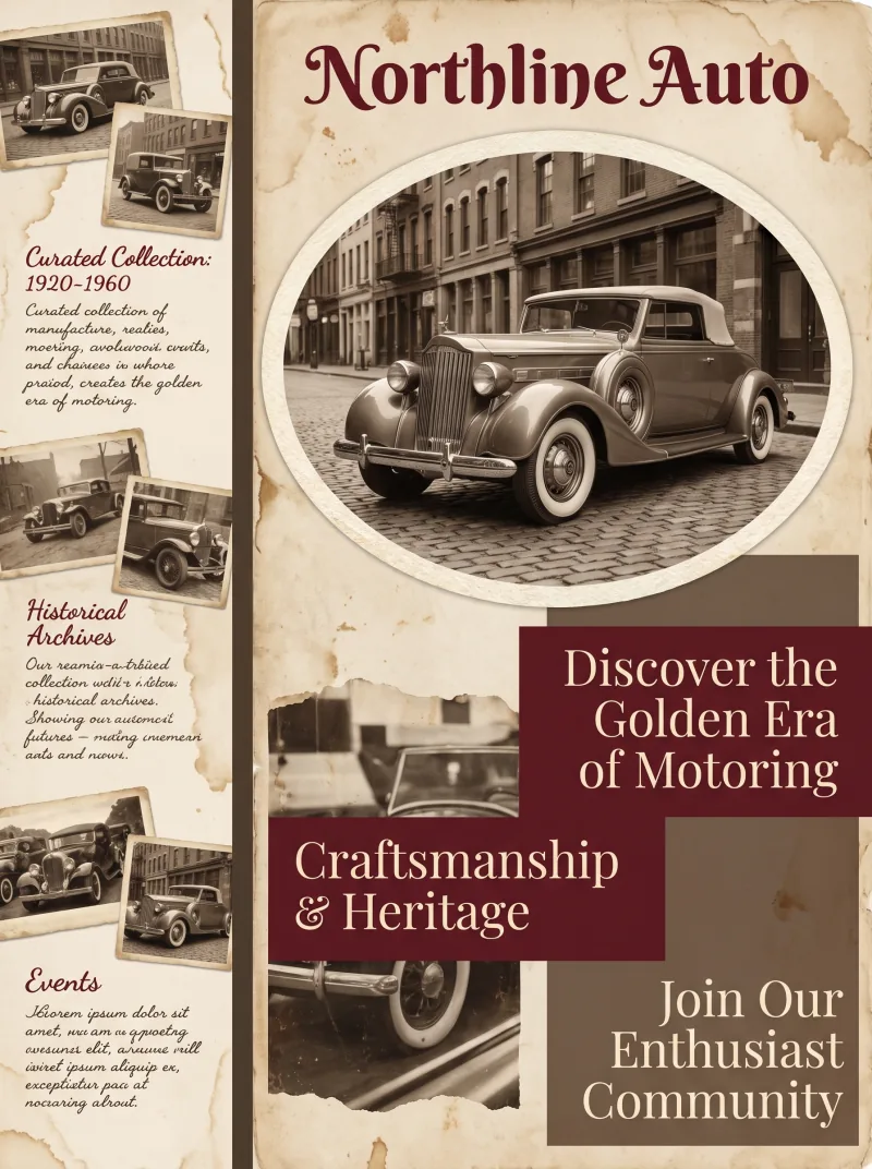 Automotive Website website preview