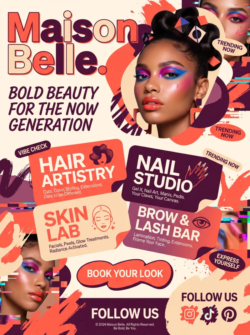 Beauty Website website preview